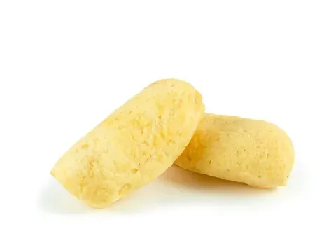 Cylindrical amplang fish-and-tapioca puffs
