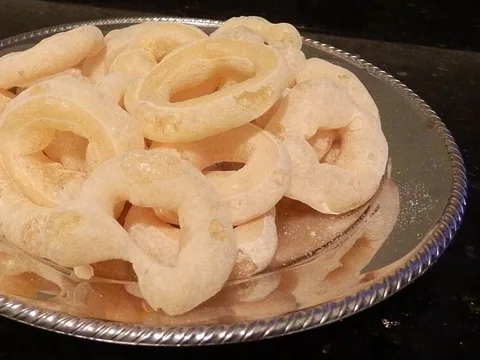 Baked Brazilian polvilho rings