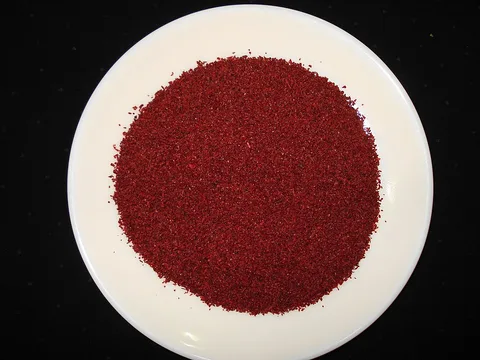 Deep red ground sumac spice